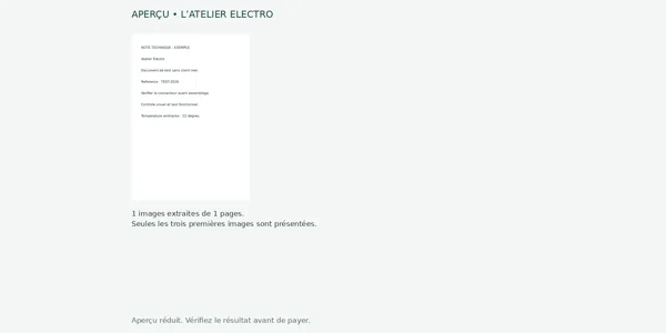 Exemple technique : Extraire les images d’un PDF