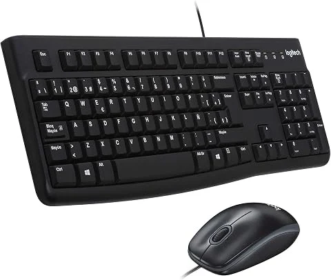 Logitech MK120 Combo Clavier et Souris Filaire pour Windows