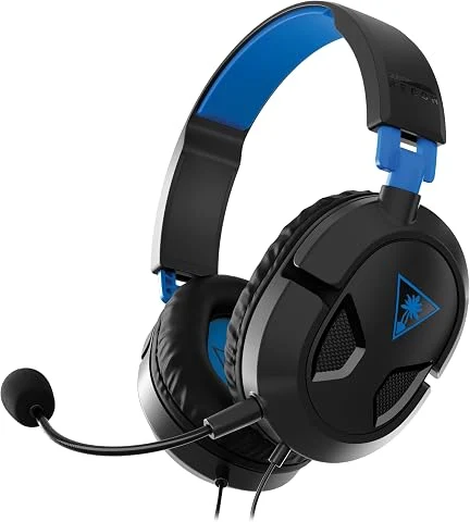 Turtle Beach Recon 50P Casque Gaming w/ 3.5mm Connexion pour PS5, PS4, PS4 Pro, Xbox Series X, Xbox Series S et Xbox One, PC et Appareils Mobiles avec prise 3,5 mm