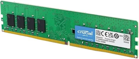Crucial RAM DDR4 8Go 2400MHz CL17, PC Mémoire - CT8G4DFS824A