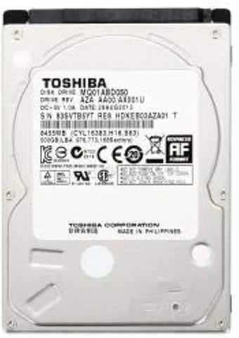 Toshiba MQ01ABD050V Disque Dur Interne 2,5" 500 Go SATA