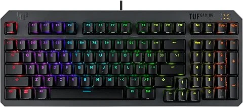 ASUS TUF K3 GEN II - Clavier Gaming avec switches mécaniques, AZERTY