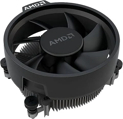 AMD Wraith Stealth Socket AM4 Refroidisseur de processeur à 4 broches avec dissipateur thermique en aluminium et ventilateur de 10 cm (fin)