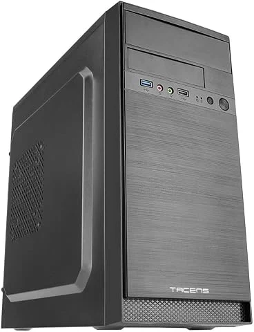 Anima AC4 Tacens - Boîtier per PC. Micro ATX, Finition Aluminium, USB 3.0 Noir