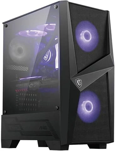 MSI MAG Forge 100M Boitier PC Gaming ATX, Micro-ATX et Mini-ITX