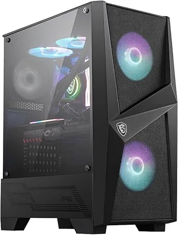 MSI MAG Forge 100R Boîtier PC Gaming ATX, Micro-ATX et Mini-ITX