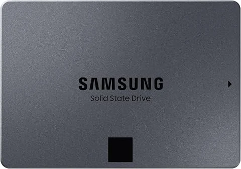Samsung 870 QVO MZ-77Q1T0BW | Disque SSD Interne 1 To, SATA III, 2,5'' - Technologie QLC seconde génération