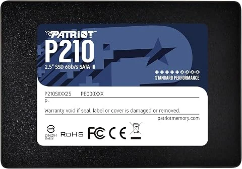Patriot P210 SSD 128Go SATA III Disque Solide Interne 2.5" - P210S128G25