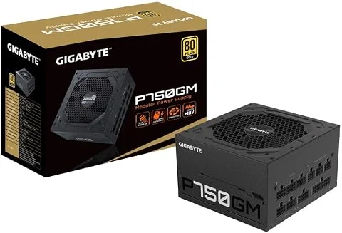 Gigabyte P750GM unité d'alimentation d'énergie 750 W 20+4 pin ATX ATX Noir