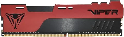 Patriot Memory Viper Elite II DDR4 3200 8Go (1x8Go) C18 Mémoire RAM Haute Performance XMP 2.0 Noir/Rouge