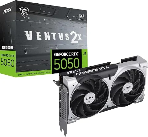 MSI NVIDIA GeForce RTX 5050 8G Ventus 2X OC Carte Graphique