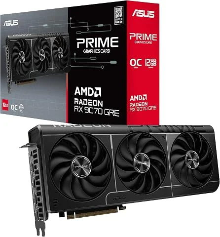 ASUS Prime Radeon RX 9070 GRE 12GB GDDR6 OC Edition Carte Graphique Gaming