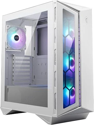 MSI MPG GUNGNIR 110R White Boîtier PC Gaming ATX, Micro-ATX et Mini-ITX