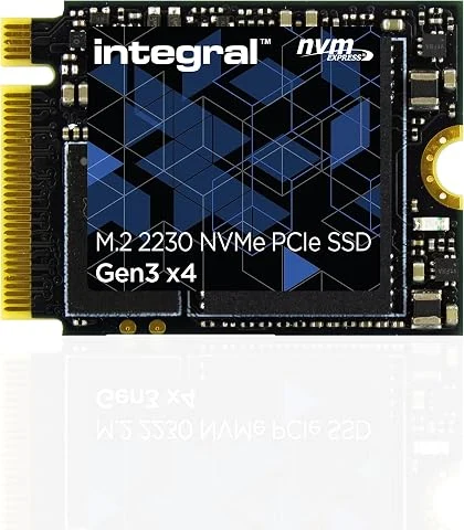 Integral Disque SSD 256 Go TLC M1 NVME M.2 2280 PCIe Gen3x4 R-3350 Mo/s W-1350 Mo/s