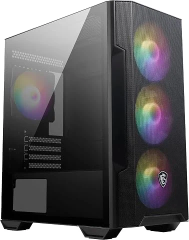 MSI MAG Forge M100R Boîtier PC Gaming Micro-ATX et Mini-ITX