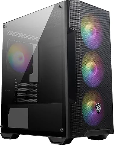 MSI MAG Forge M100A Boîtier PC Gaming Micro-ATX et Mini-ITX