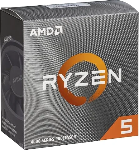 AMD Ryzen 5 4500 Processeur (6 Coeurs/12 Threads, 65W DTP, Socket AM4, Cache 11Mo, jusqu'à 4.1 GHz Fréquence Boost, avec Ventilateur wraith Stealth)