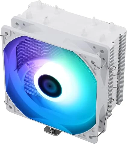 Thermalright Assassin X 120 SE Refroidisseur d'air pour processeur blanc, TL-C12C PWM Refroidisseur de processeur à ventilateur silencieux avec, pour AMD AM4 AM5/Intel LAG 1700/115