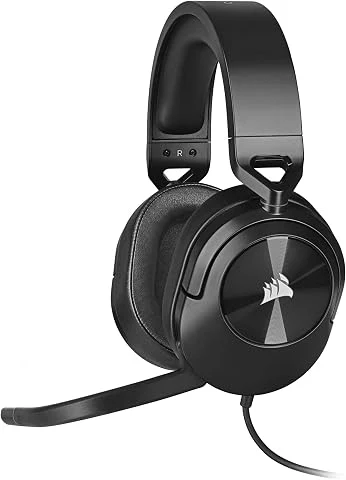 Corsair HS55 Surround Casque de Jeu Filaire Multiplateforme Léger – Carbone