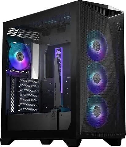 MSI MPG GUNGNIR 300R Airflow Boîtier PC Mid-Tower, Capacité E-ATX