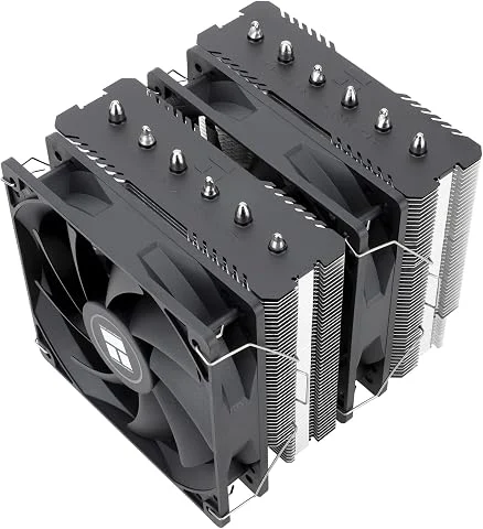 Thermalright Peerless Assassin 120 SE Refroidisseur d'air CPU, PA120 SE, 6 caloducs , double ventilateur 120mm TL-C12C PWM,technologie AGHP, pour AMD AM4/Intel 1700/1150/1151/1200
