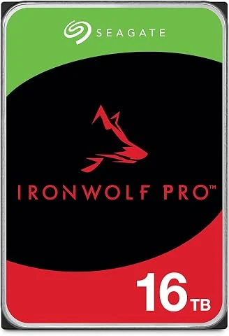 Seagate 16ToIronWolf Pro Disque Dur Interne NAS | SATA (ST16000NTZ01)