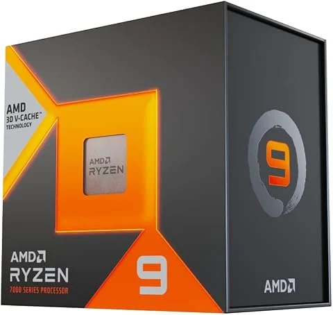AMD Ryzen 9 7900X3D Processeur avec La Technologie 3D V-Cache (Radeon Graphique Intégré, 12 Cœurs/24 Threads, 120W TDP, Socket AM5, 140M Cache, Jusqu'à 5,6 GHz Fréquence Boost, Pas