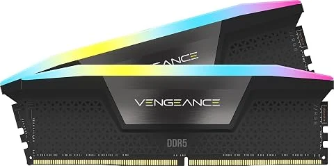 CORSAIR Vengeance RGB DDR5 32Go (2 x 16Go) Jusqu'à 6000MHz Intel RAM