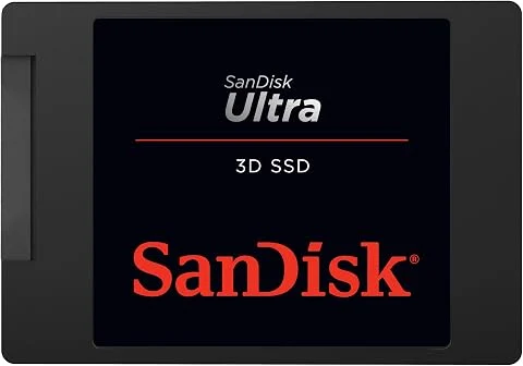 SanDisk Ultra 3D, 4 To Disque SSD 3D, jusqu'à 560 MB/s, SATA 2,5"