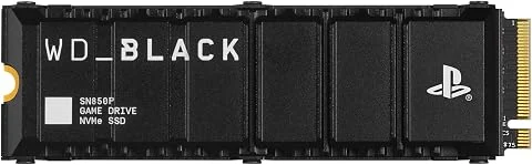 SanDisk WD_Black SN850P SSD M.2 PCIe NVMe 2 to – Licence Officielle pour Consoles Playstation5 – jusqu'à 7 300 Mo/s