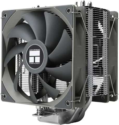 Thermalright Assassin Spirit 120 V2 Plus Refroidisseur d'air pour processeur, 4 caloducs, double PWM Quiet Fan pour AMD AM4 AM5/Intel 1700/1150/1151/1200(AS120 V2 Plus)
