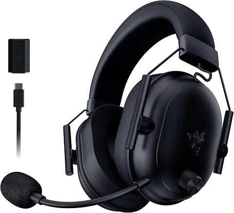Razer BlackShark V2 HyperSpeed pour PC - Casque Gaming Esports sans fil (Ultraléger 280g, Microphone HyperClear, Haut-parleurs TriForce de 50mm, Bluetooth) Noir