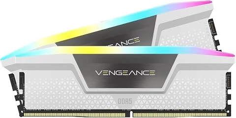 CORSAIR Vengeance RGB DDR5 32Go (2 x 16Go) Jusqu'à 6000MHz Intel RAM