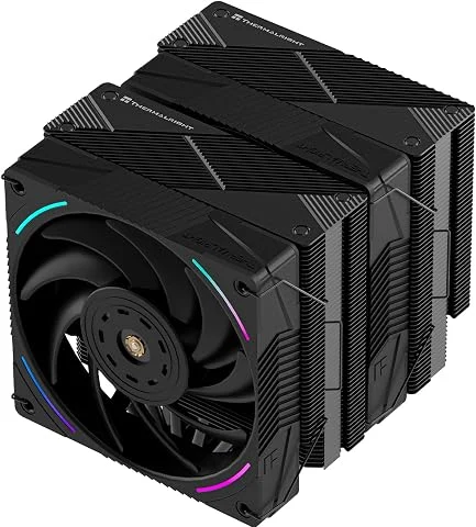 Thermalright PS120 EVO Refroidisseur d'air pour processeur, 7 caloducs, double ventilateur TL-K12 PWM, technologie AGHP 4.0,AMD AM4 AM5/Intel LGA1851/1700/115x/1200
