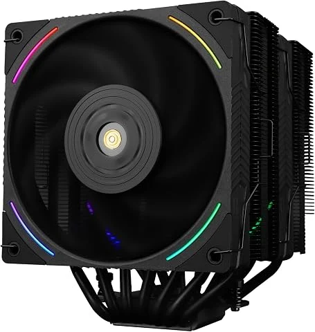 Thermalright Phantom Spirit 120 EVO Refroidisseur de processeur, 7 × 6 mm, double ventilateur PWM, vitesse 2150 tr/min, pour AMD AM4 AM5/Intel 1700/1150/1151/1200/17XX/2011