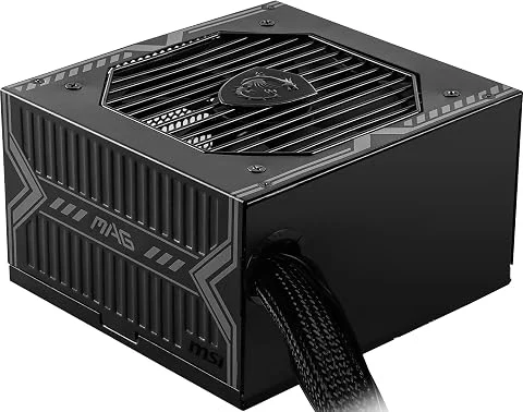 MSI MAG A750BN PCIE 5.0 Bloc d'alimentation, 750W, 80 Plus Bronze, Support GPU PCIe 5.0, ATX - Garantie 5 Ans