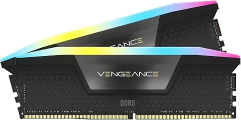 CORSAIR Vengeance RGB DDR5 32Go (2 x 16Go) Jusqu'à 6000MHz Intel RAM