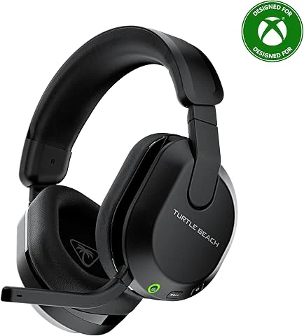 Turtle Beach Stealth 600 Console Noir Casque Gaming sans Fil w/ 80hr Batterie, Écouteurs de 50mm et Bluetooth pour Xbox Series X ou S, PC et Mobile