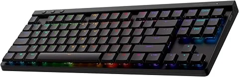 Logitech G G515 Lightspeed TKL profilé Clavier Gaming sans Fil (Noir)