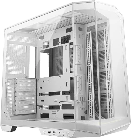 MSI MAG PANO 100L PZ White Boîtier PC Gaming ATX, Micro-ATX et Mini-ITX
