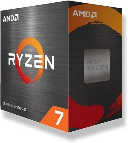 AMD Ryzen 7 5800 XT Processeur (8 Coeurs/16 Threads, 105W TDP, Socket AM4, Cache 36Mo, jusqu'à 4.8 GHz Fréquence Boost, Ventilateur Wraith Prism)