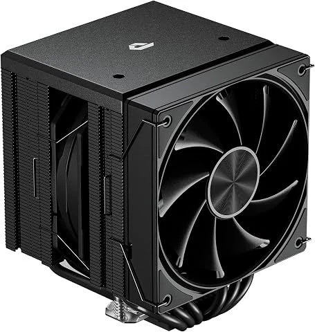 upHere gaming Refroidisseur CPU,Dual Tower 6 Heat Pipes CPU Cooler,2 * 120MM PWM Ventilateur PC,Sans Enlever le Ventilateur pour l'installer,CPU Cooler,pour Ventirad AM4 AM5/Intel 