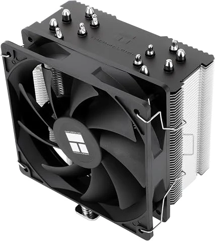Thermalright Refroidisseur d'air pour processeur 6 caloducs TL-C12C PWM Quiet Fan 1550 tr/min AM4/AM5, Intel LGA1851/1700/1150/1151/1200