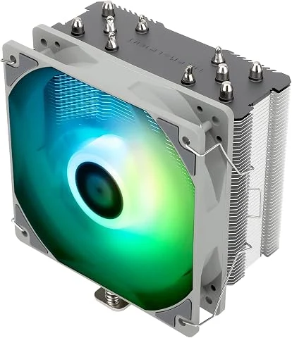 TR Assassin King 120SE ARGB Refroidisseur d'air pour processeur, 5 caloducs, TL-C12C-S PWM Refroidisseur de processeur silencieux avec roulement S-FDB, pour AMD AM4/Intel 1150/1151