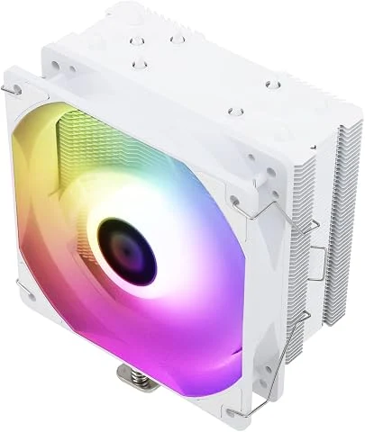 TR Assassin King 120 SE White ARGB Refroidisseur d'air pour processeur,5 caloducs,TL-C12CW-S PWM Refroidisseur de processeur silencieux, Pour AMD AM4 AM5/Intel 1151/1150/1200/1700
