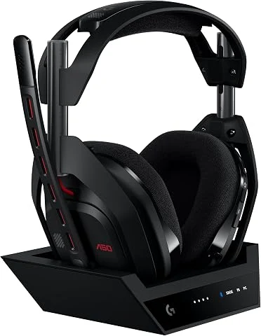 Logitech G Astro A50 LIGHTSPEED, casque gaming sans fil + station