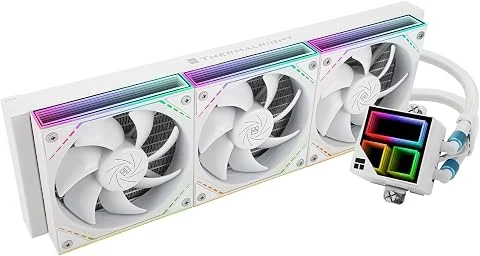 TR Frozen Infinity 360 WHITE, ventilateurs triples PWM avec 2000 tr/min, refroidisseur de processeur Aio de bureau, pour AM4 / AM5 et Intel LGA1150 1151/1200 / 2011/1700 / 1851, re