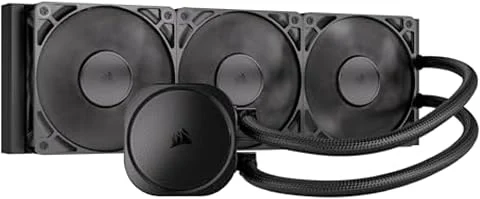 CORSAIR Nautilus 360 RS Refroidisseur Liquide pour CPU – 360mm AIO – Faible Bruit – Connexion Directe de Carte Mère – Intel LGA 1851/1700, AMD AM5/AM4 – 3X RS120 Ventilateurs Inclu