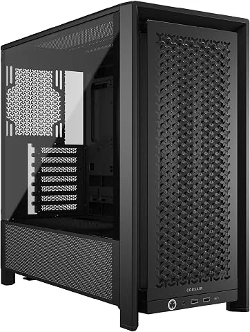 Corsair Frame 4000D Boîtier Modulaire ATX de Taille Moyenne – Débit d'air Élevé, InfiniRail™ Système de Montage des Ventilateurs, ASUS BTF, MSI Project Zero, Gigabyte Project Steal