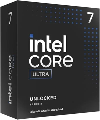 Intel® Core™ Ultra 7 265KF processeur pour PC de Bureau 20 cœurs (8 P-Cores + 12 E-Cores) jusqu'à 5,5 GHz